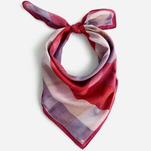 New Madewell Organic Cotton Festival Red Bandana